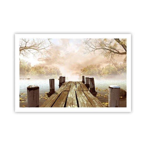 Poster - Het milde verdriet van de herfst - 91x61 cm