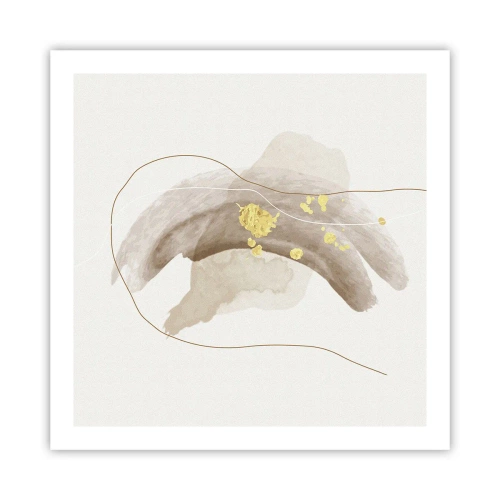 Poster - Ontmoet in de ruimte - 60x60 cm