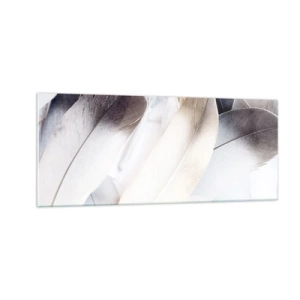 Schilderen op glas - Bijna engelachtig - 100x40 cm