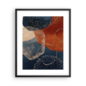 Poster in een zwarte lijst - De lichtheid van het zijn - 40x50 cm