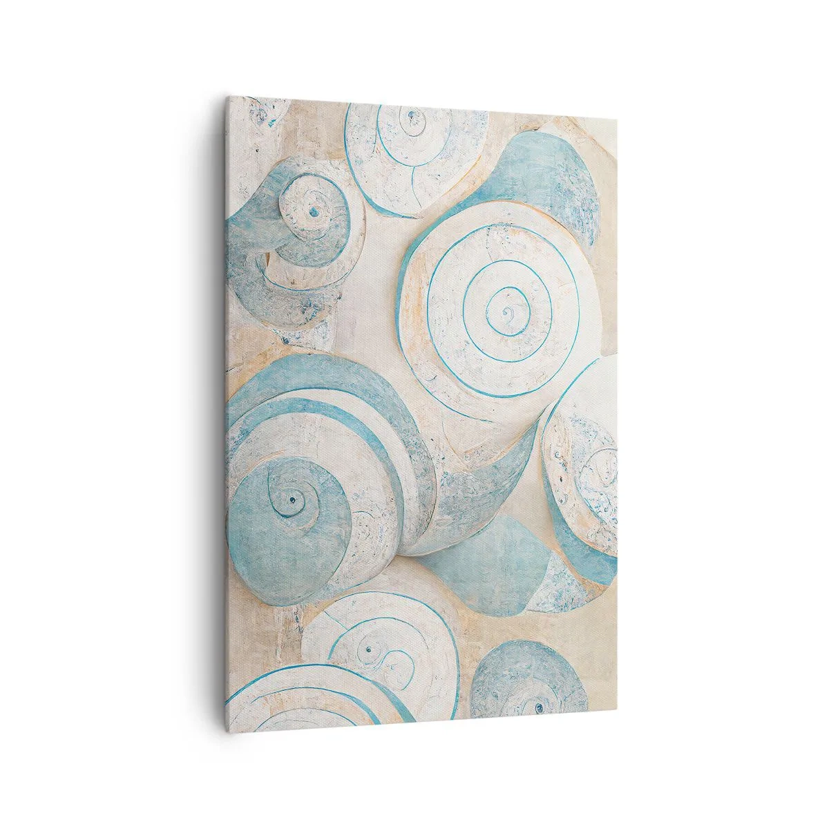 Schilderen op canvas - Wat zit er in de schelp? - 70x100 cm