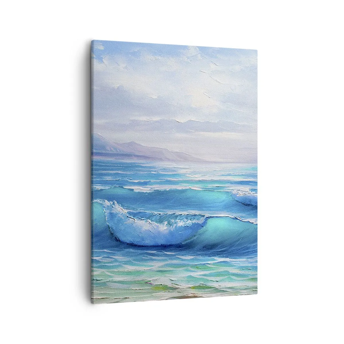 Schilderen op canvas - Het brengt verlichting - 50x70 cm