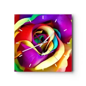 Wandklok - Klok - Het is onmogelijk - 40x40 cm