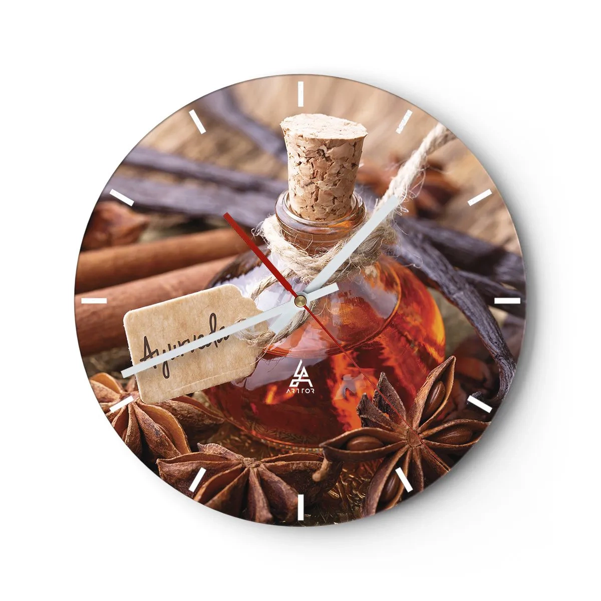 Wandklok - Klok - Naar de eenheid van lichaam en geest - 40x40 cm