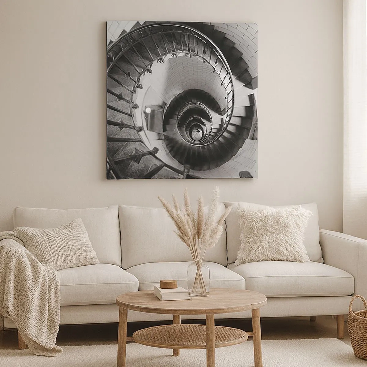 Schilderen op canvas - Hoger en hoger - 30x30 cm