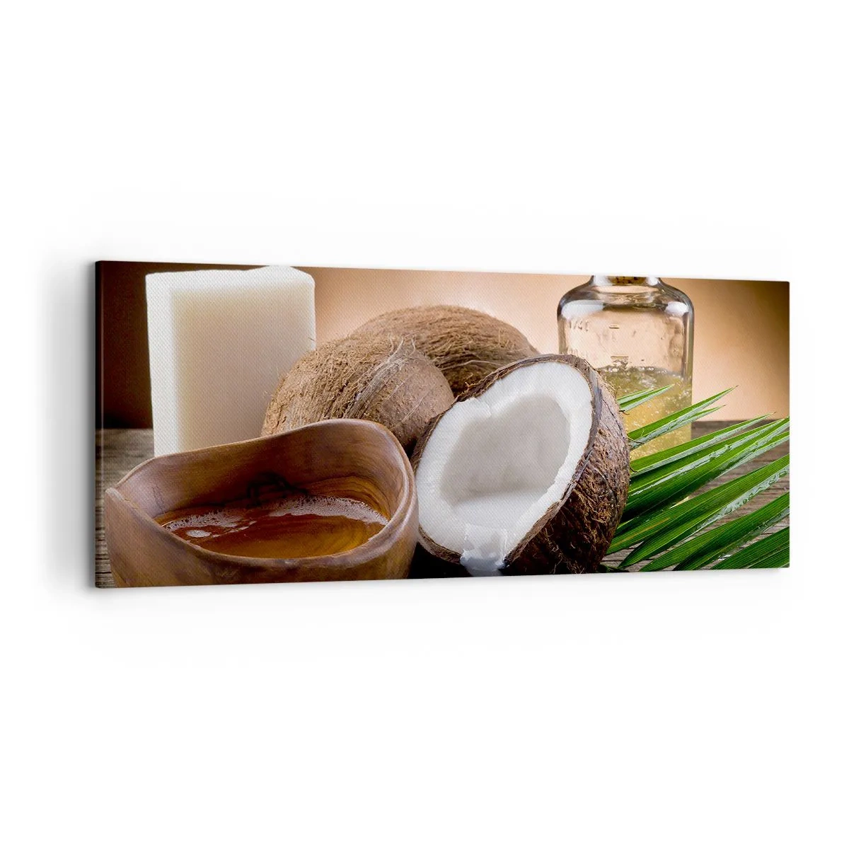 Schilderen op canvas - Gezondheid van tropische eilanden - 120x50 cm