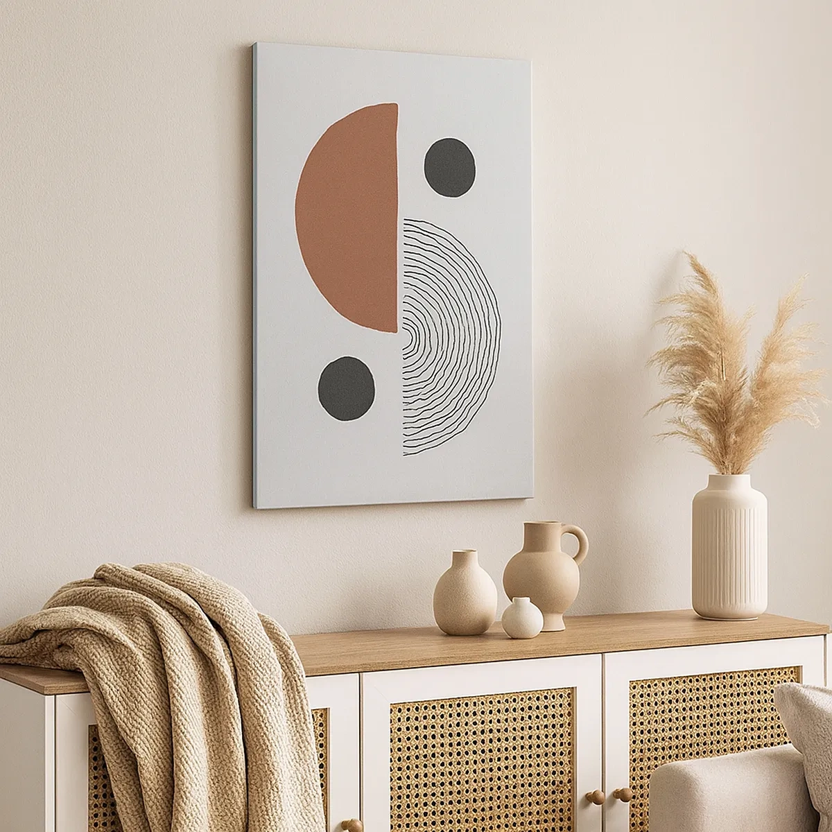 Schilderen op canvas - Perfectie van het wiel - 50x70 cm