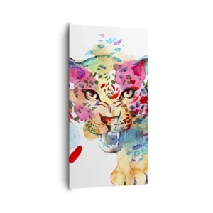 Schilderen op canvas - Schoonheid en het beest - 65x120 cm