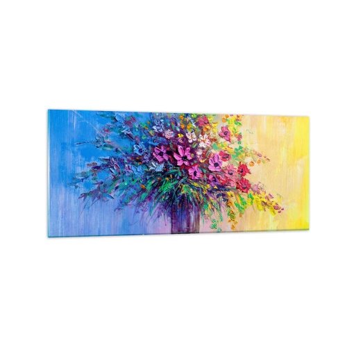 Schilderen op glas - Schenking van de wei - 120x50 cm