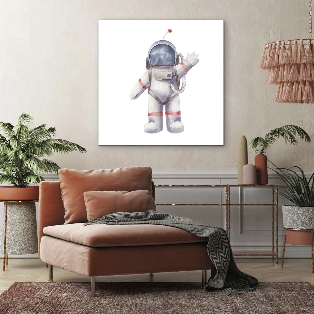 Schilderen op canvas - Tot ziens! - 30x30 cm