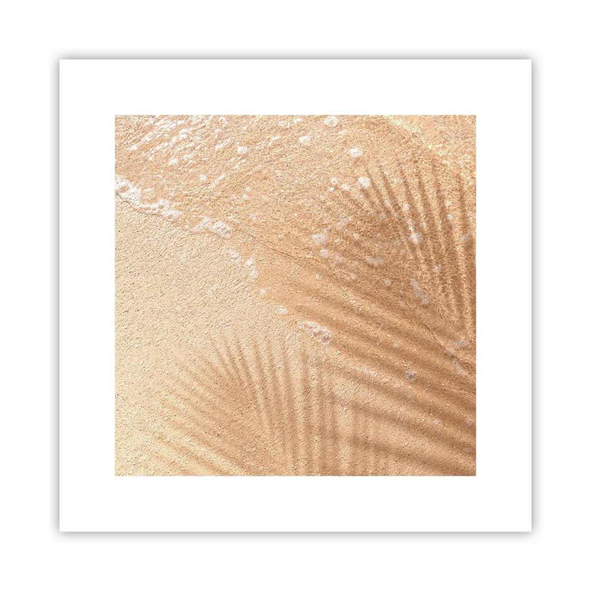 Poster - De schaduw van een hete zomer - 30x30 cm