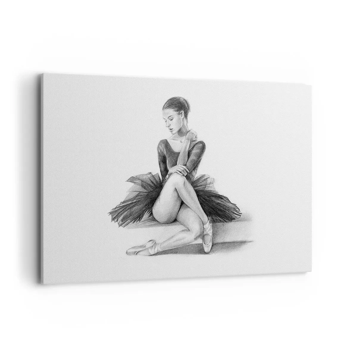 Schilderen op canvas - Betoverd door de dans - 120x80 cm