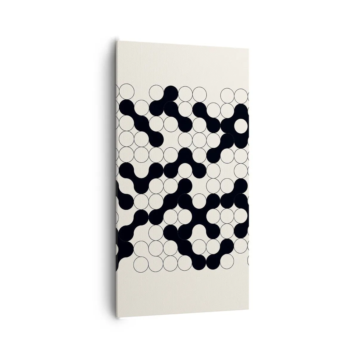 Schilderen op canvas - Chinees spel – variatie - 65x120 cm