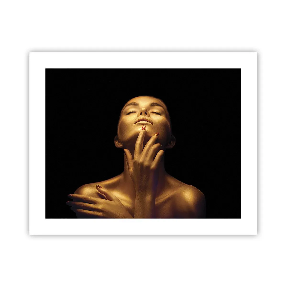 Poster - Als gouden zijde - 50x40 cm