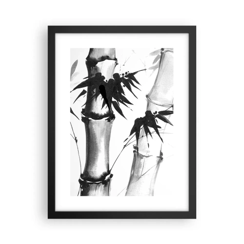 Poster in een zwarte lijst - Close-up op het oosten - 30x40 cm
