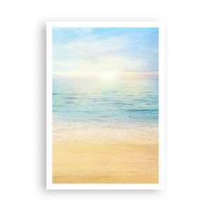 Poster - Groot blauw - 70x100 cm