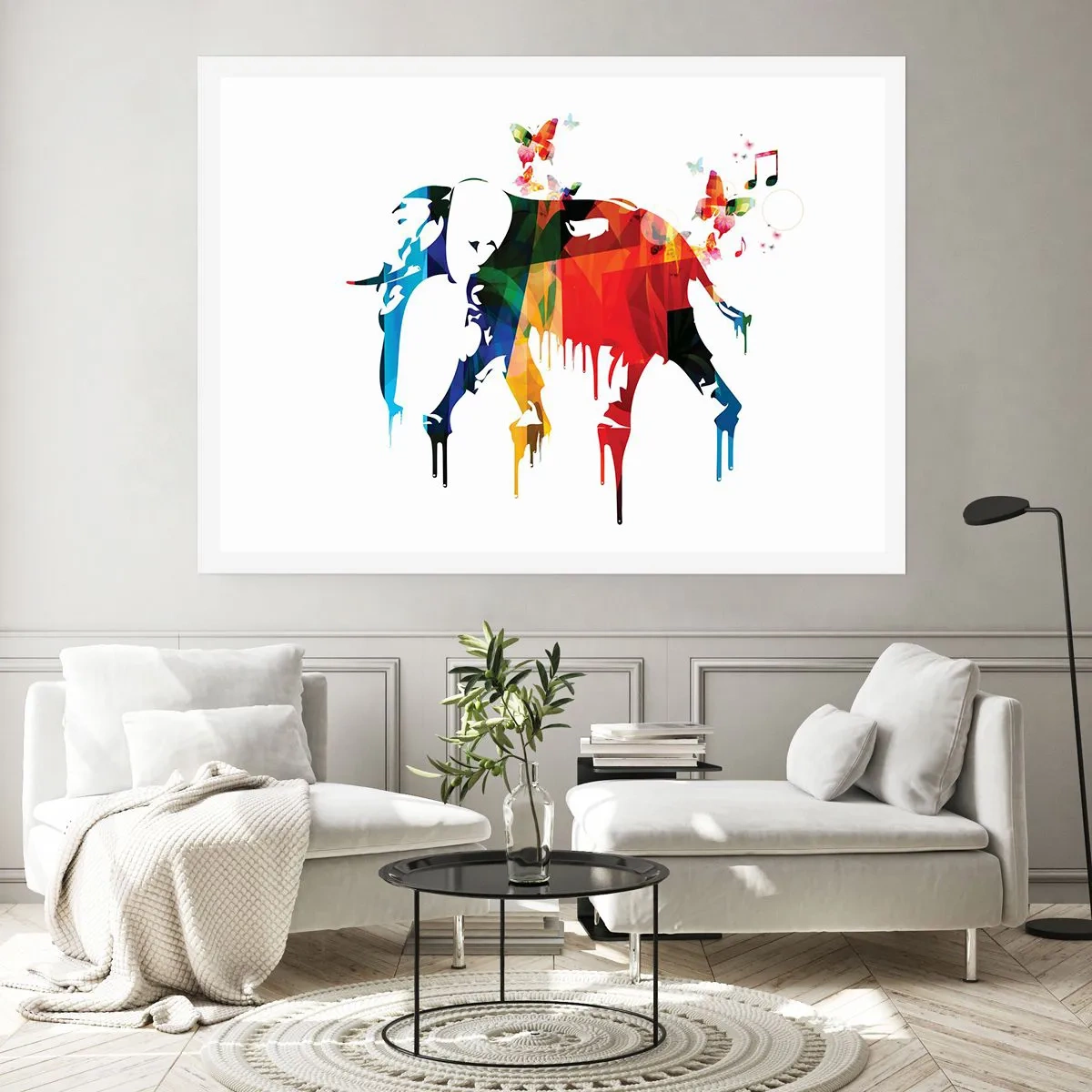 Poster - Iedereen kan dansen - 100x70 cm