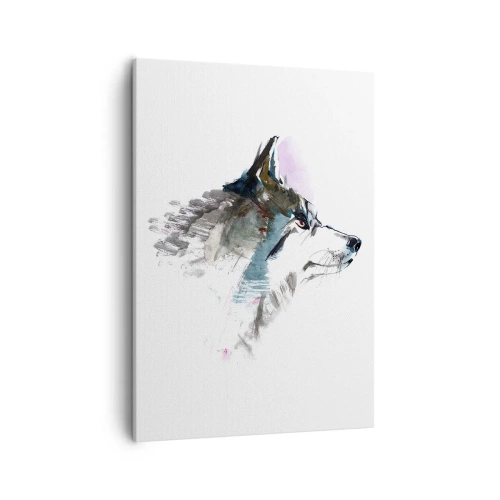 Schilderen op canvas - Als we het over de duivel hebben - 50x70 cm