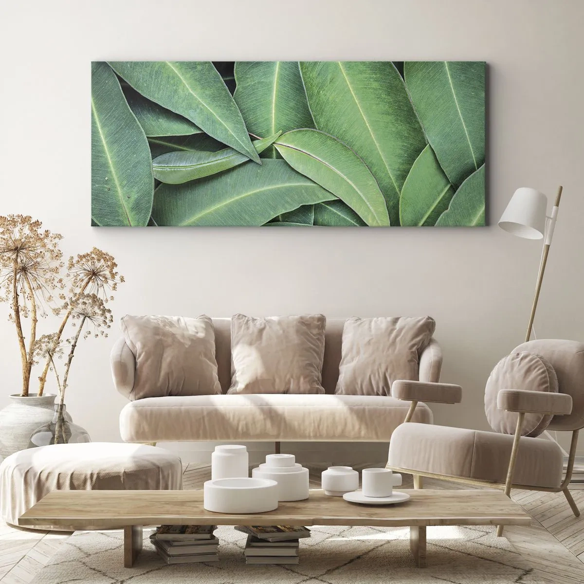 Schilderen op canvas - Sappig en fris - 160x50 cm