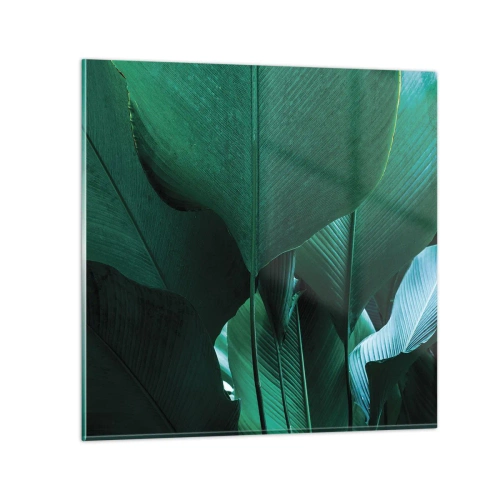 Schilderen op glas - Naar het licht gekeerd - 50x50 cm