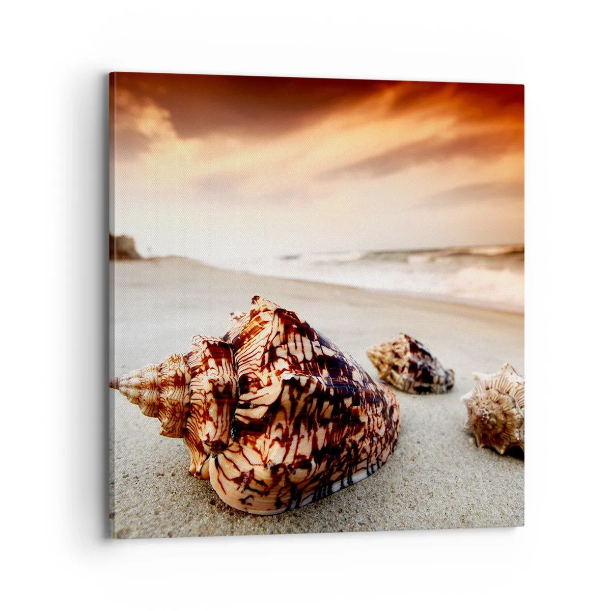 Schilderen op canvas - Outcasts van golven - 70x70 cm