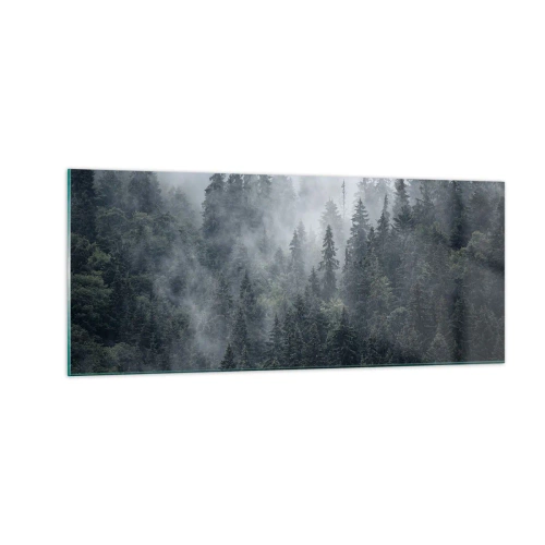 Schilderen op glas - Bos dageraad - 100x40 cm