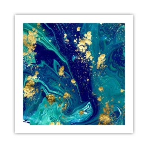 Poster - De bloemblaadjes van de zon - 50x50 cm