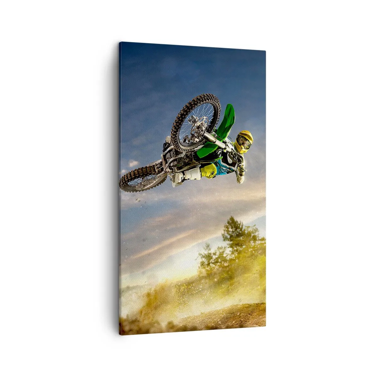 Schilderen op canvas - Schakel emoties in! - 45x80 cm