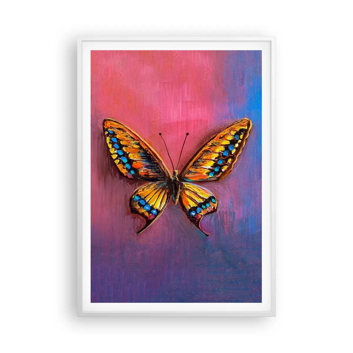 Poster in een witte lijst - Een juweel van de natuur - 70x100 cm