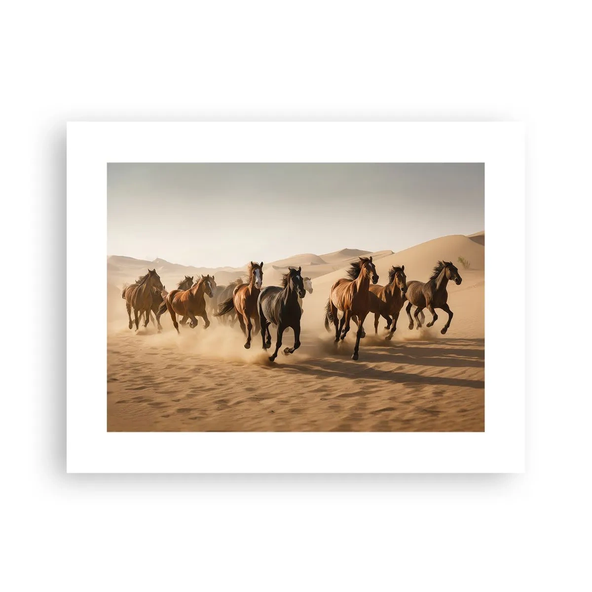 Poster - Vrij als de wind - 40x30 cm