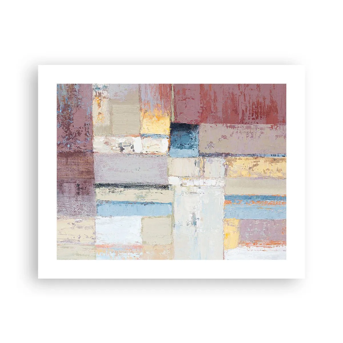 Poster - De rust van geometrie - 50x40 cm