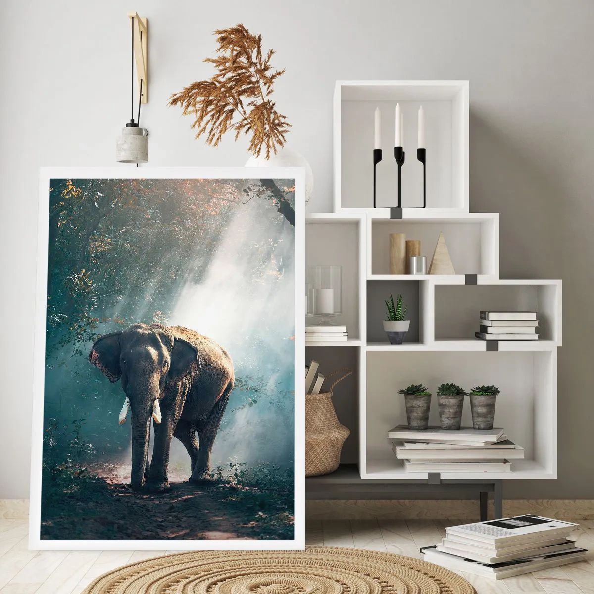 Poster - Een ontspannen wandeling - 70x100 cm