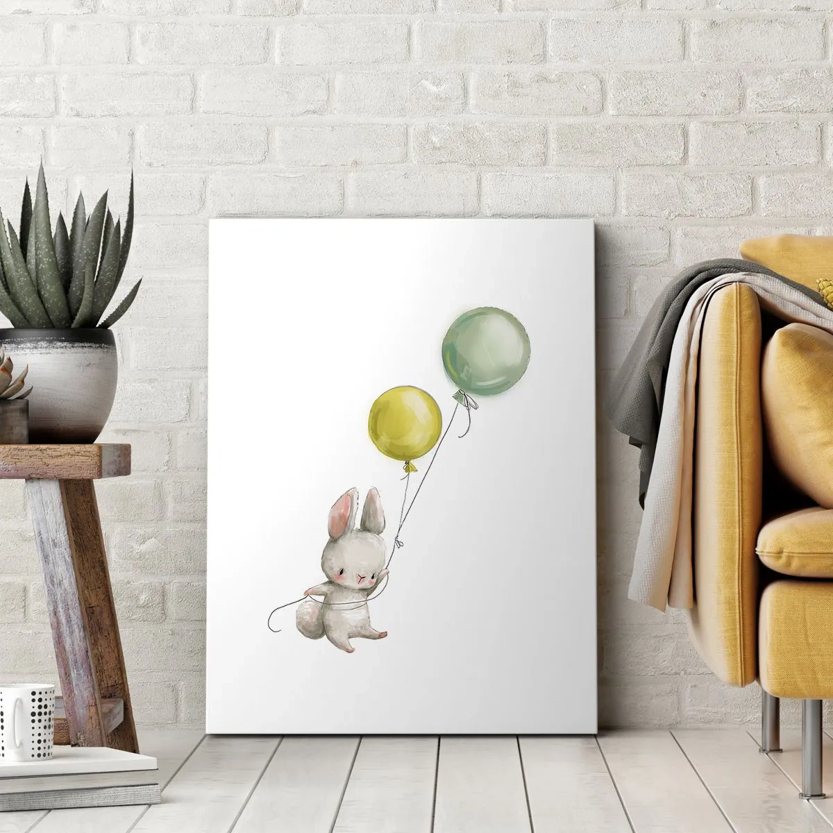 Schilderen op canvas - Ik ga ook vliegen! - 50x70 cm