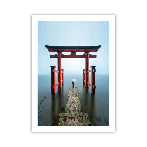 Poster - Japanse mijmering - 50x70 cm
