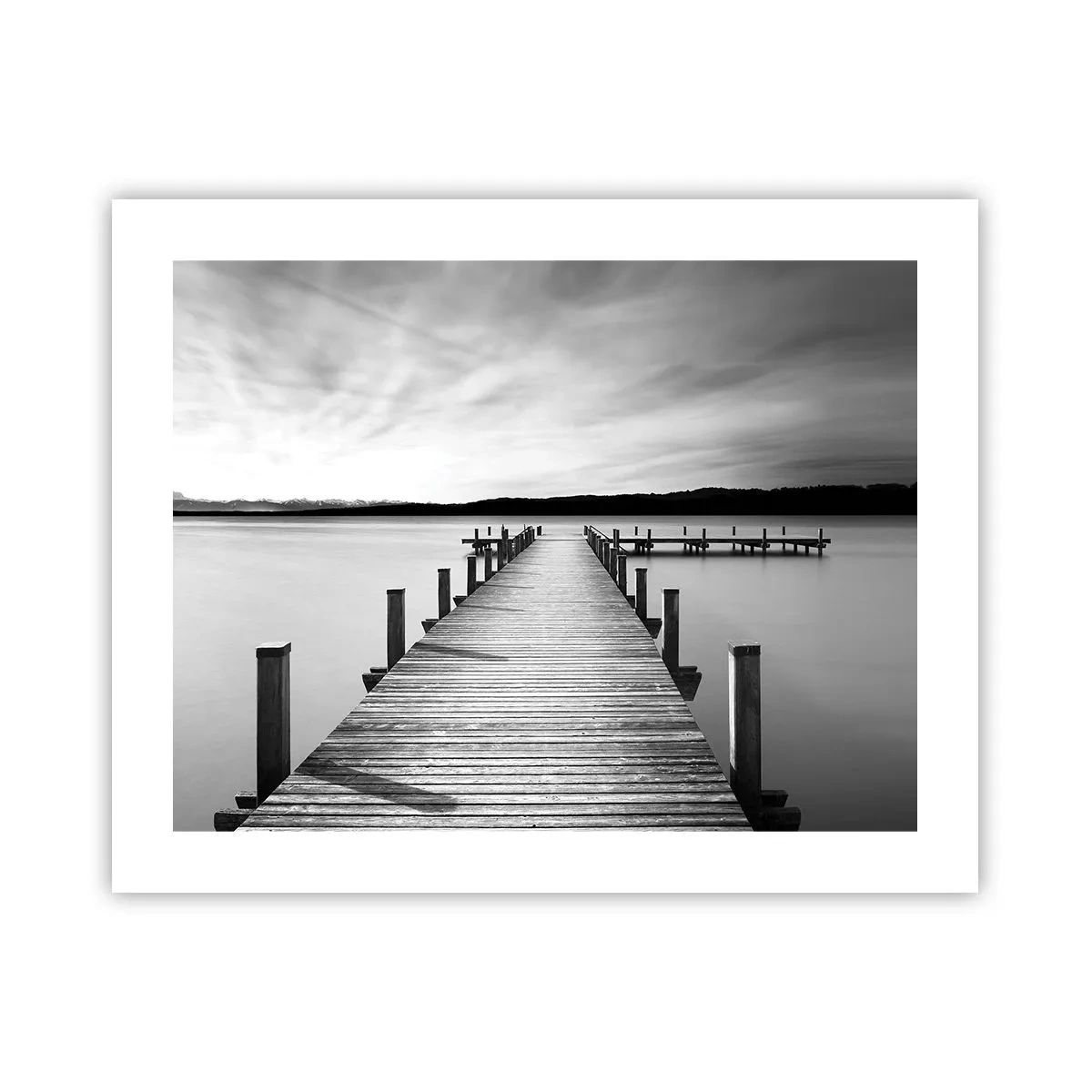 Poster - Bij de waterput - vrede - 50x40 cm