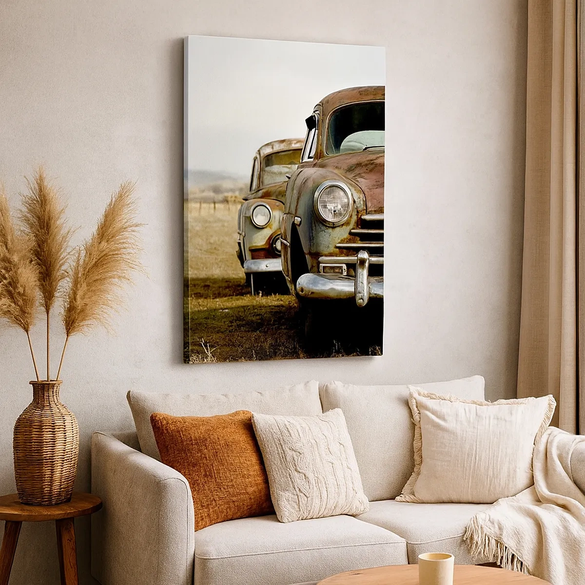 Schilderen op canvas - Een welverdiende rust - 50x70 cm