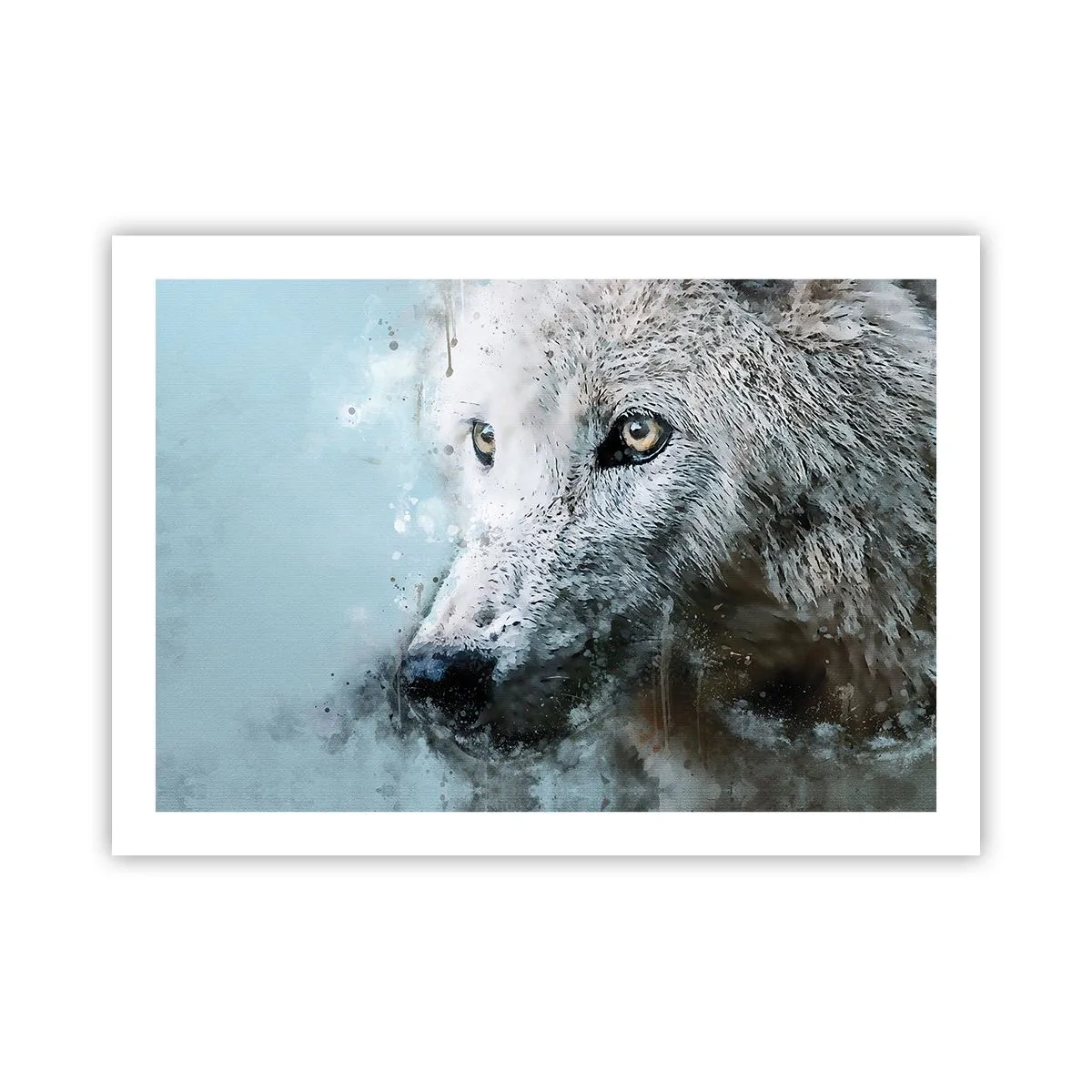 Poster - Ontmoet de wolvenziel - 70x50 cm