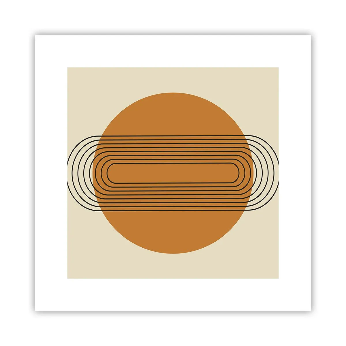 Poster - Perfect plan - 30x30 cm