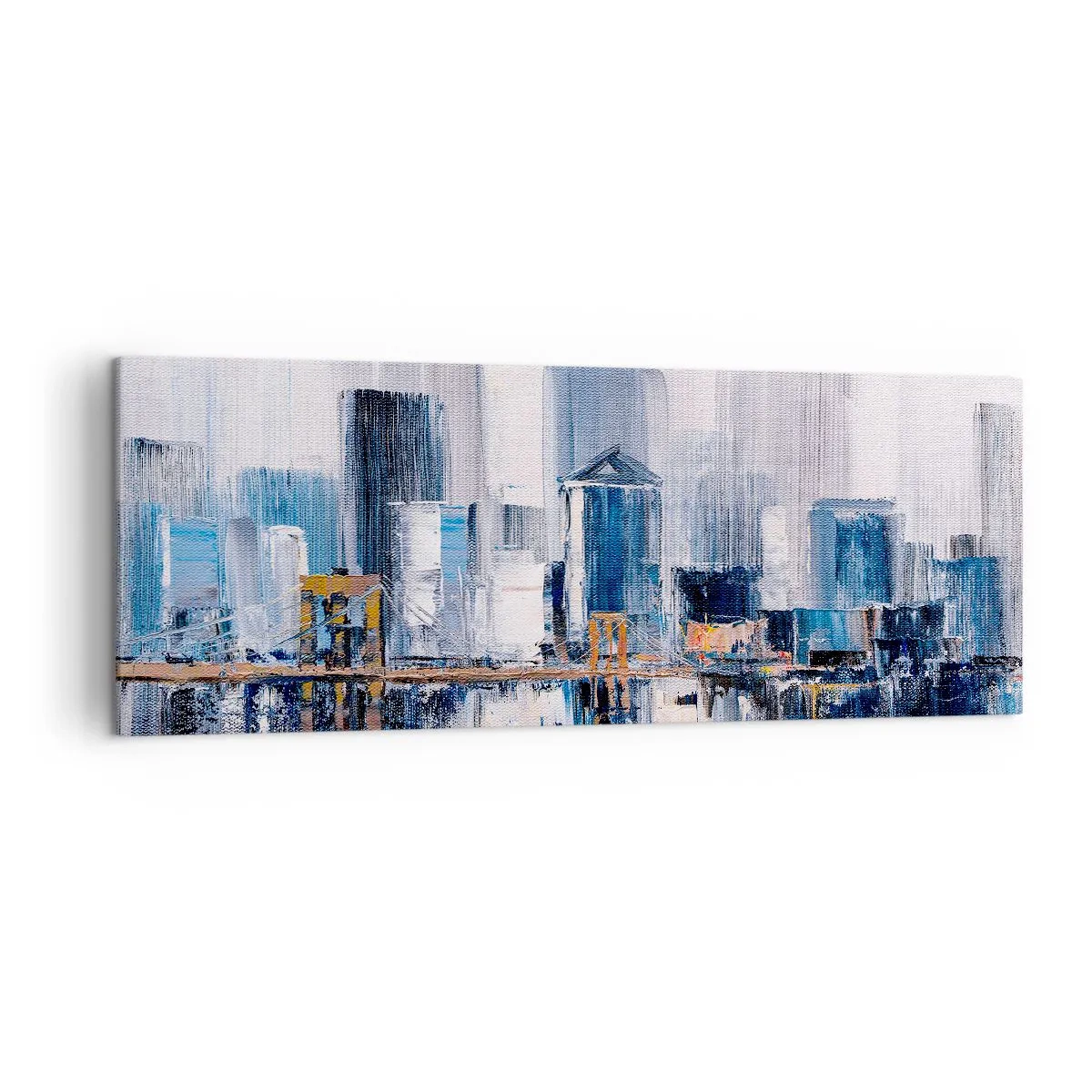 Schilderen op canvas - New Yorkse impressie - 140x50 cm