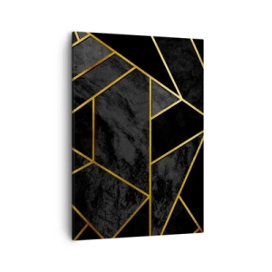 Schilderen op canvas - Duisternis en glans - 50x70 cm