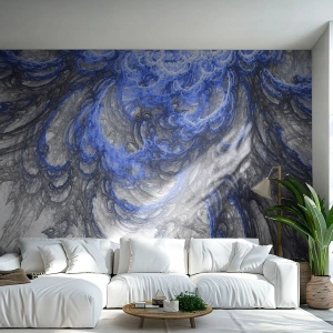 Fotobehang Premium Canvas - De geboorte van een golf - Abstractie, Deel, Modern patroon - 350x256 cm