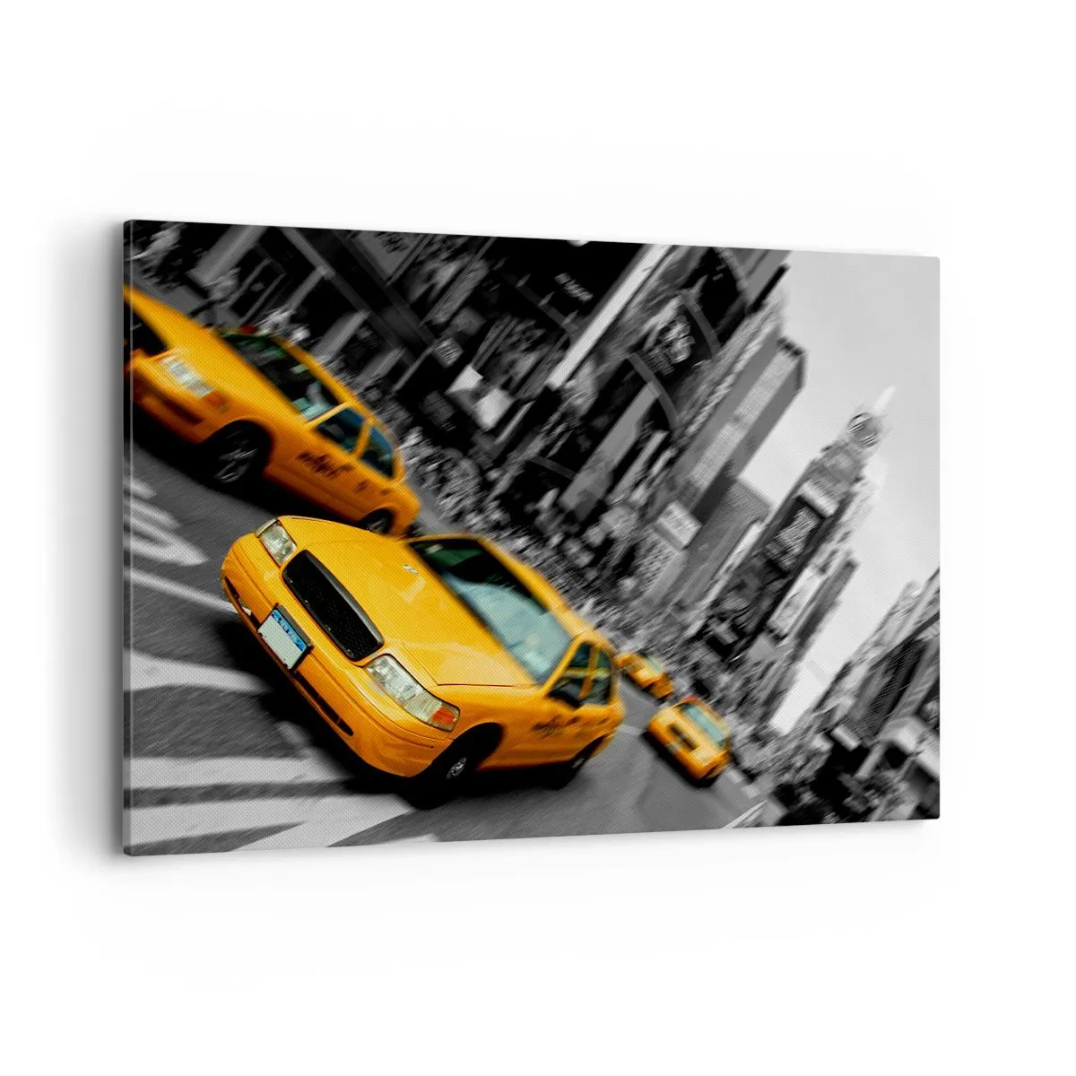 Schilderen op canvas - New York City druppels zonneschijn - 120x80 cm