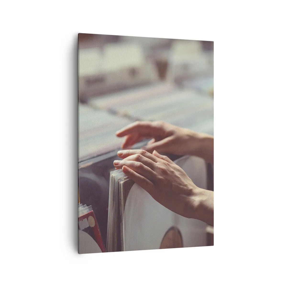 Schilderen op canvas - Op zoek naar emoties - 70x100 cm