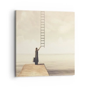 Schilderen op canvas - Een magische reis - 70x70 cm