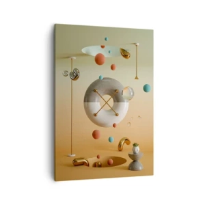 Schilderen op canvas - Er kan van alles gebeuren - 50x70 cm