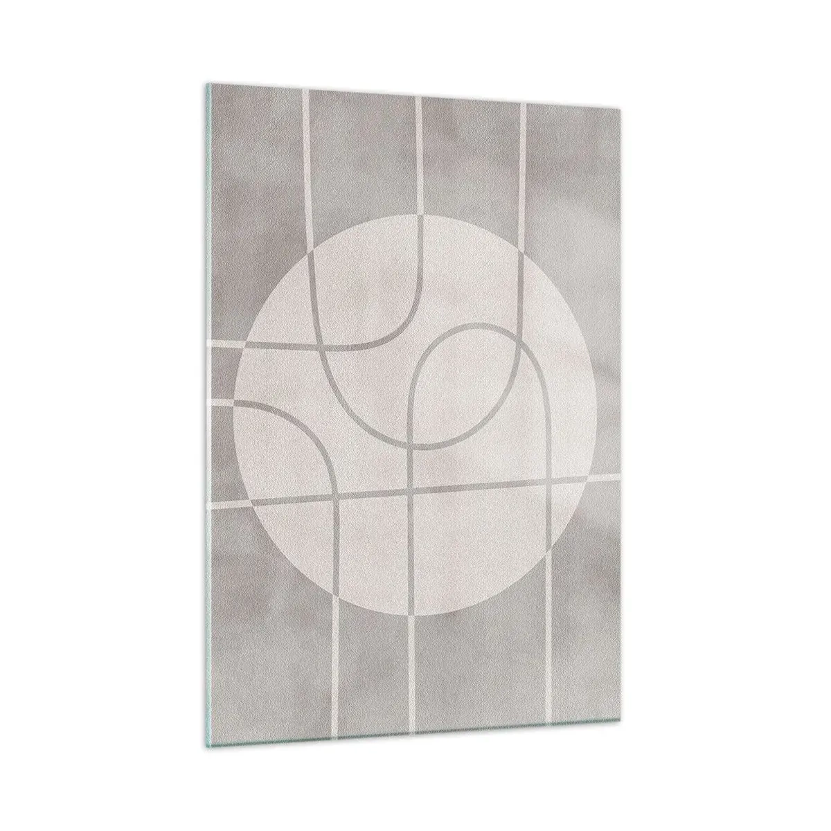 Schilderen op glas - Rond en rechtdoor - 50x70 cm
