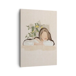 Schilderen op canvas - Zuidelijke schoonheid - 50x70 cm