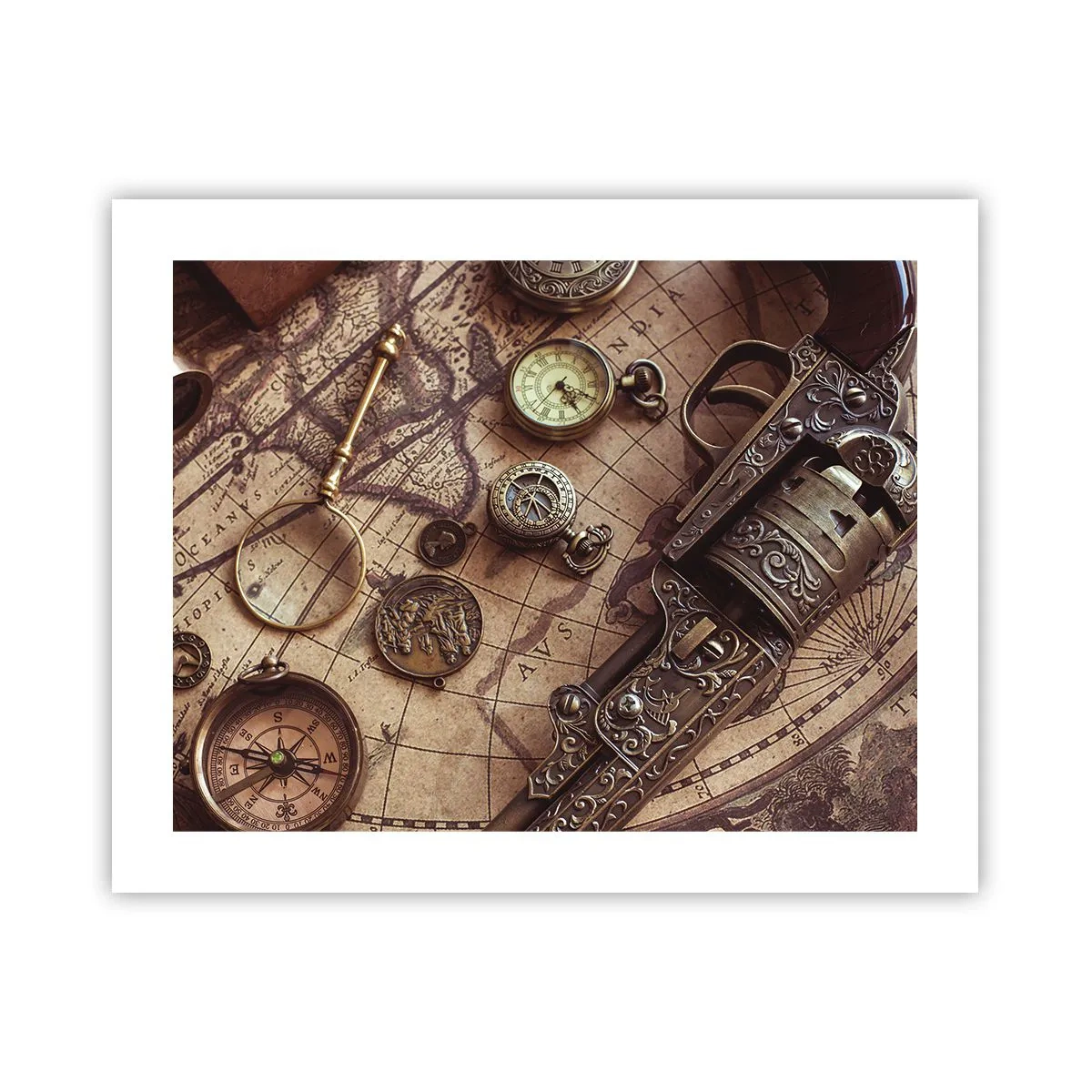 Poster - Avontuur roept - 50x40 cm