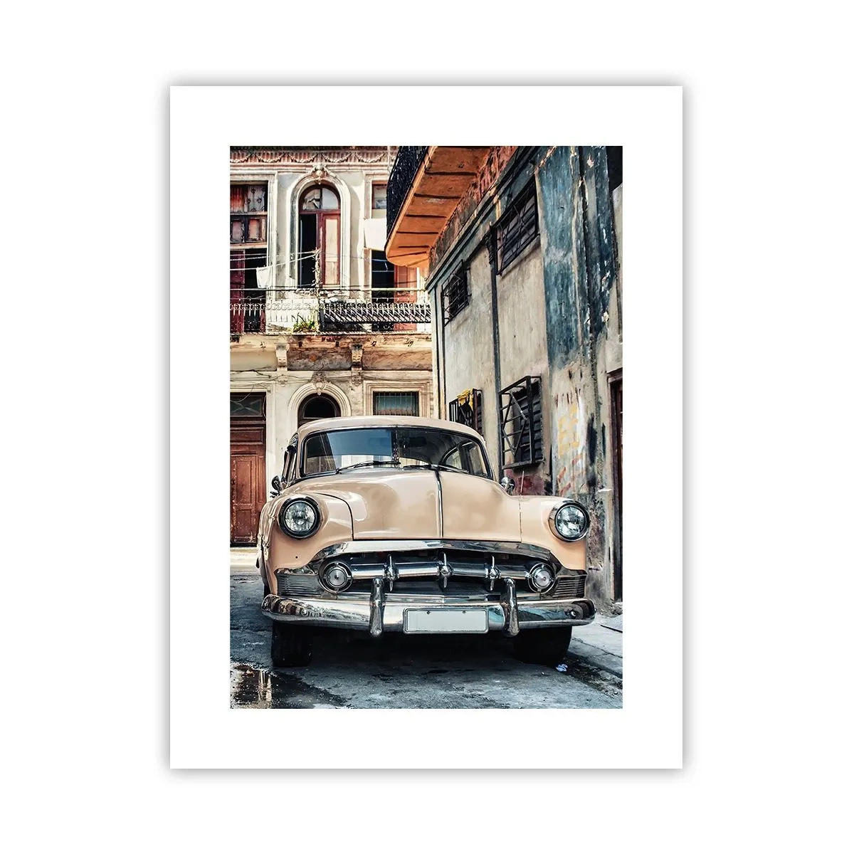 Poster - De siësta in Havana - 30x40 cm
