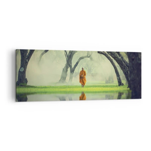 Schilderen op canvas - Op weg naar verlichting - 140x50 cm